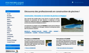 Piscinesbelgique.be thumbnail