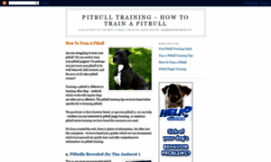 Pitbull-training.blogspot.com thumbnail