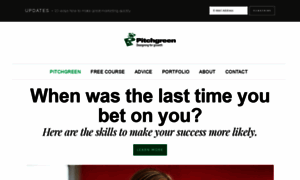 Pitchgreen.com thumbnail