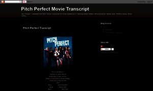 Pitchperfectscript.blogspot.com thumbnail