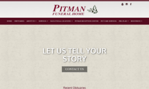 Pitmanfuneralhome.com thumbnail