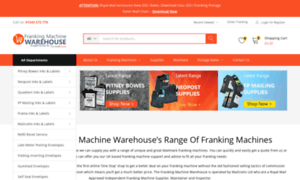 Pitneybowesdm220.franking-machine-warehouse.co.uk thumbnail