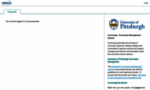Pitt.curriculog.com thumbnail