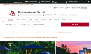 Pittsburghairportmarriott.com thumbnail