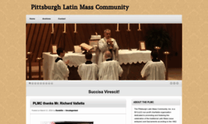 Pittsburghlatinmass.org thumbnail