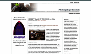 Pittsburghlegalbacktalk.com thumbnail