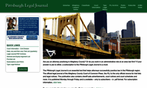 Pittsburghlegaljournal.org thumbnail