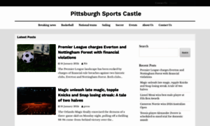 Pittsburghsportscastle.com thumbnail