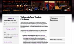 Pittsburghtabletennis.com thumbnail