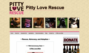 Pittyloverescue.org thumbnail