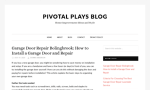 Pivotalplaysblog.com thumbnail