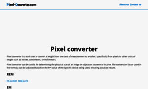Pixel-converter.com thumbnail