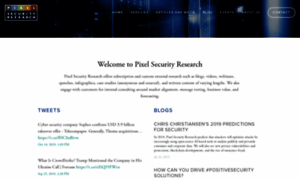 Pixelsecurityresearch.com thumbnail