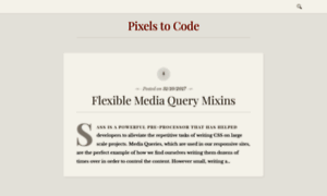 Pixelstocode.com thumbnail