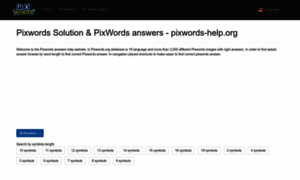 Pixwords-help.org thumbnail