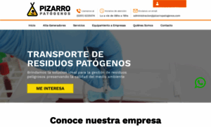 Pizarropatogenos.com thumbnail