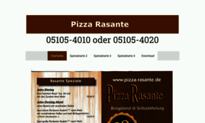 Pizza-rasante.de thumbnail