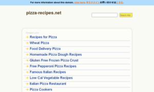 Pizza-recipes.net thumbnail