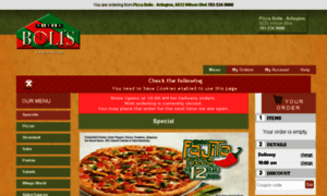 Pizzabolis-arlington.foodtecsolutions.com thumbnail