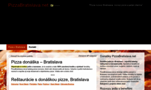 Pizzabratislava.net thumbnail