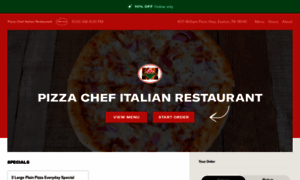 Pizzachefitalianrestaurant.com thumbnail