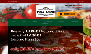 Pizzaclassicutica.com thumbnail