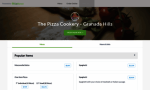 Pizzacookerygranadahills.com thumbnail
