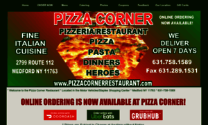 Pizzacornerrestaurant.com thumbnail
