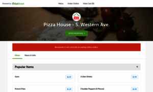 Pizzahousewesternave.com thumbnail