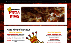 Pizzakingofdecatur.com thumbnail