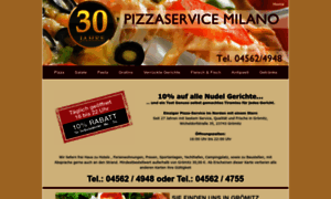 Pizzaservice-milano.de thumbnail