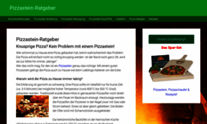 Pizzastein-ratgeber.de thumbnail