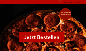 Pizzeria-bellaitalia-buende.de thumbnail