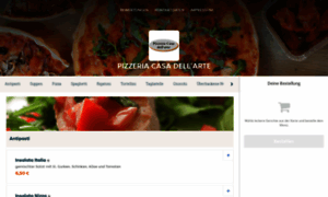 Pizzeria-casa-dellarte.de thumbnail