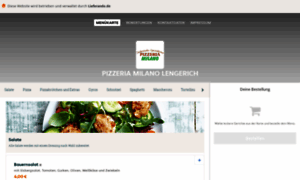 Pizzeria-milano-lengerich.de thumbnail