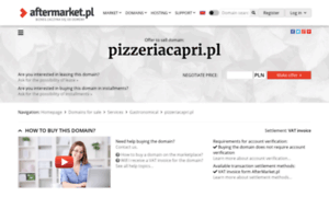 Pizzeriacapri.pl thumbnail