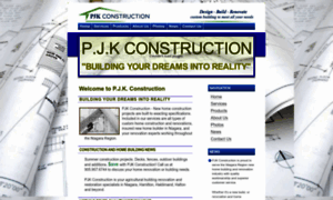 Pjkconstruction.ca thumbnail