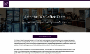 Pjs-coffee-careers.careerplug.com thumbnail