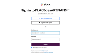 Placedesartisans.slack.com thumbnail