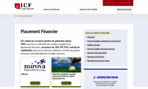 Placement-financier.icf.fr thumbnail