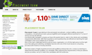 Placement-team.com thumbnail