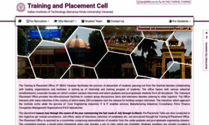 Placement.iitbhu.ac.in thumbnail