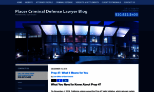 Placercriminaldefenselawyerblog.com thumbnail