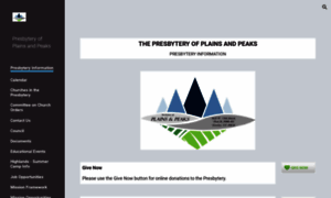 Plainsandpeaks.org thumbnail