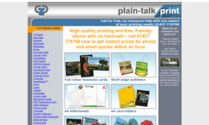 Plaintalkprint.com thumbnail