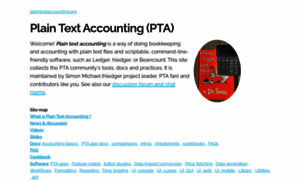 Plaintextaccounting.org thumbnail