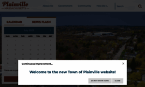 Plainville.ma.us thumbnail