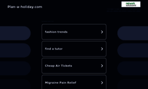 Plan-a-holiday.com thumbnail