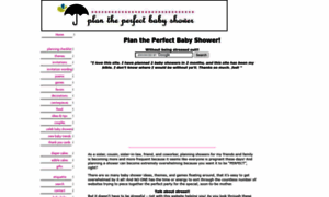 Plan-the-perfect-baby-shower.com thumbnail