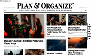 Planandorganize.com thumbnail